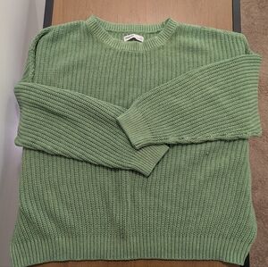 Women's XXL Chunky green sweater